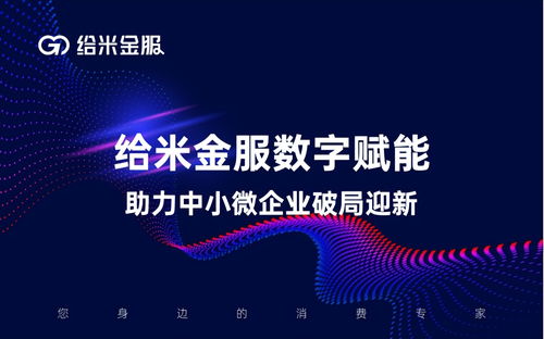 數(shù)字技術(shù)紓困解難 看“給米金服”如何精準(zhǔn)助力中小企業(yè)恢復(fù)成長(zhǎng)活力